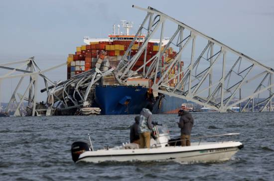 22 Indians on board in the ship that collided with Baltimore Bridge