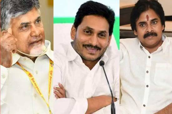 How many nominations against Jagan, CBN, PK, Lokesh?