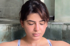 Samantha Ruth Prabhu Takes Ice Bath for 6 minutes under 4 degrees Celsius in Bali; Gives us chills!