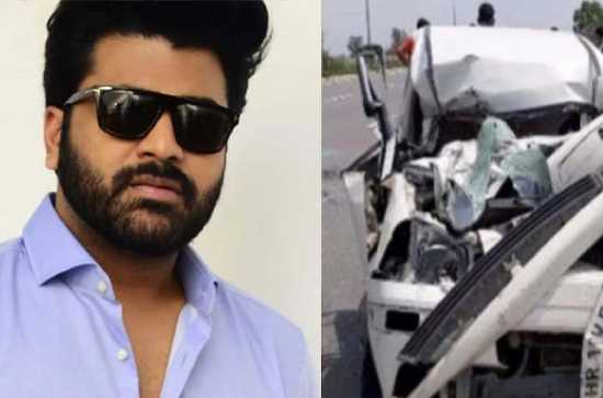 Sharwanand escapes unhurt in road accident  