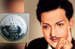 Commemorative coin on NT Rama Rao released by President Droupadi Murmu 