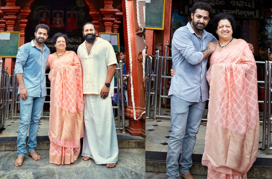 Jr NTR Fulfills Mother's Dream, Visits Udupi Sri Krishna Matha