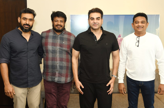 Bollywood Actor Arbaaz Khan roped in for Ganga Entertainments - Ashwin Babu film