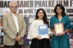 Sukumar's daughter Sukriti wins award for 'Gandhi Thatha Chettu' 