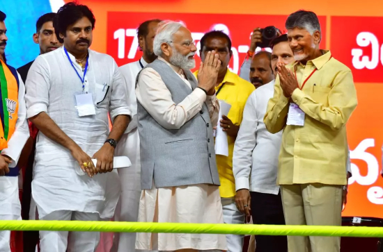 What is Narendra Modi's impression on TDP alliance?