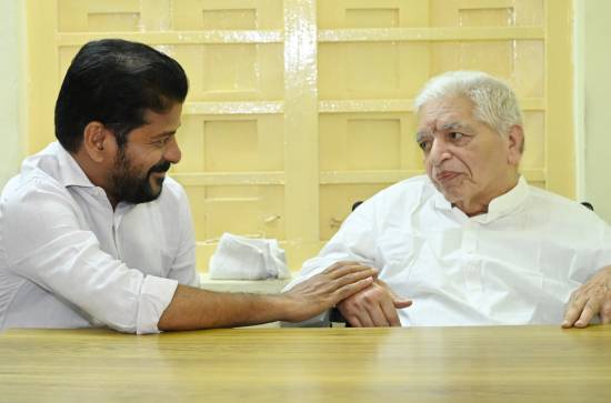 CM Revanth Reddy invites Educationist Chukka Ramayya to statehood celebrations