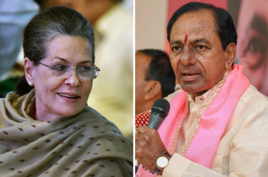 Sonia made KCR the CM