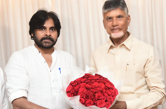 Pavan Kalyan met CBN for begging package